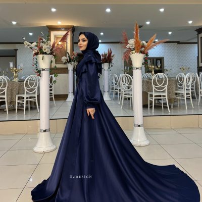 Tasarım Abiye Lacivert